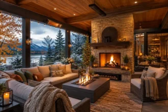 How to Create a Four-Season Outdoor Living Space
