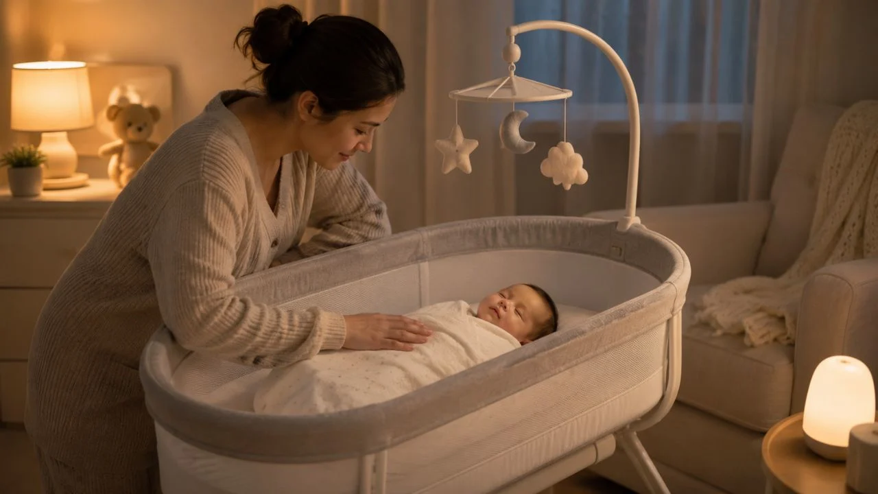 How to Get Baby to Sleep in Bassinet