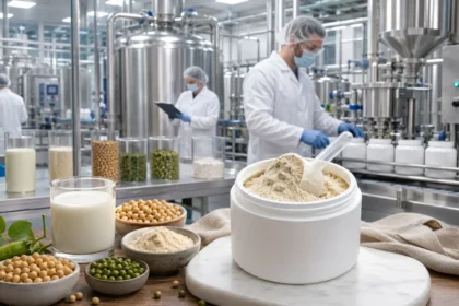how is protein powder made