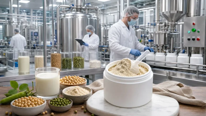 how is protein powder made