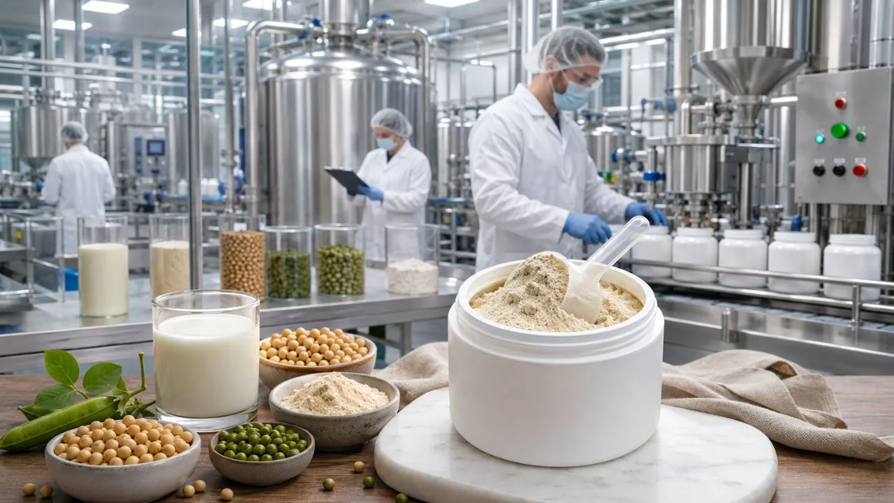 how is protein powder made