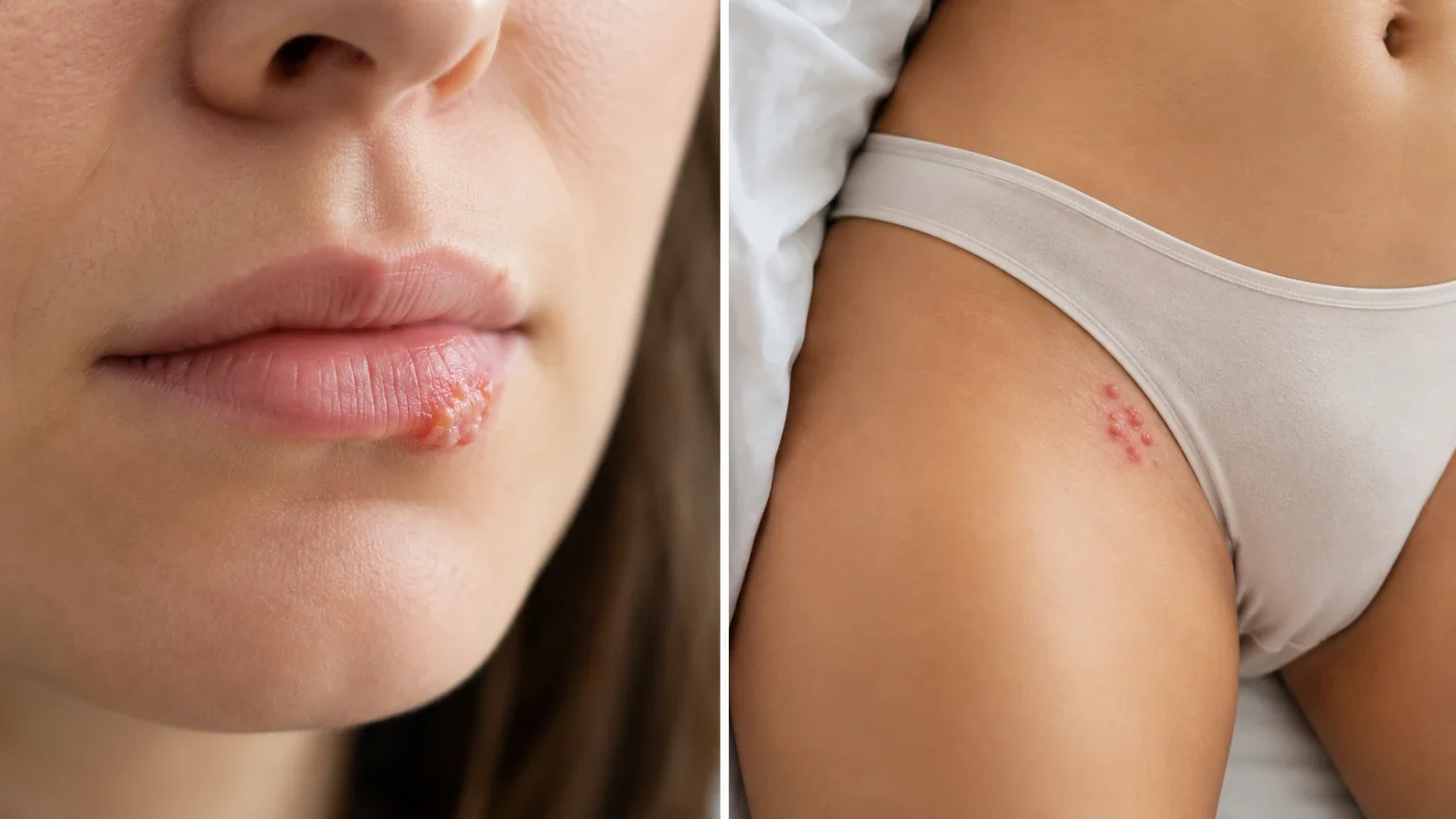 Herpes Pictures What Oral & Genital Herpes Look Like