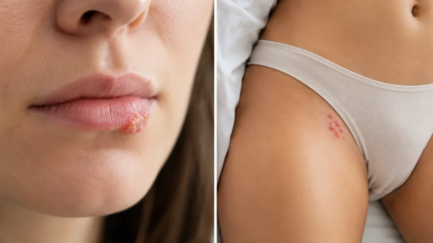 Herpes Pictures What Oral & Genital Herpes Look Like