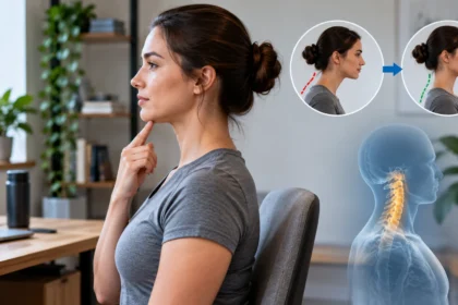 Chin Tuck Form, Benefits & Tips