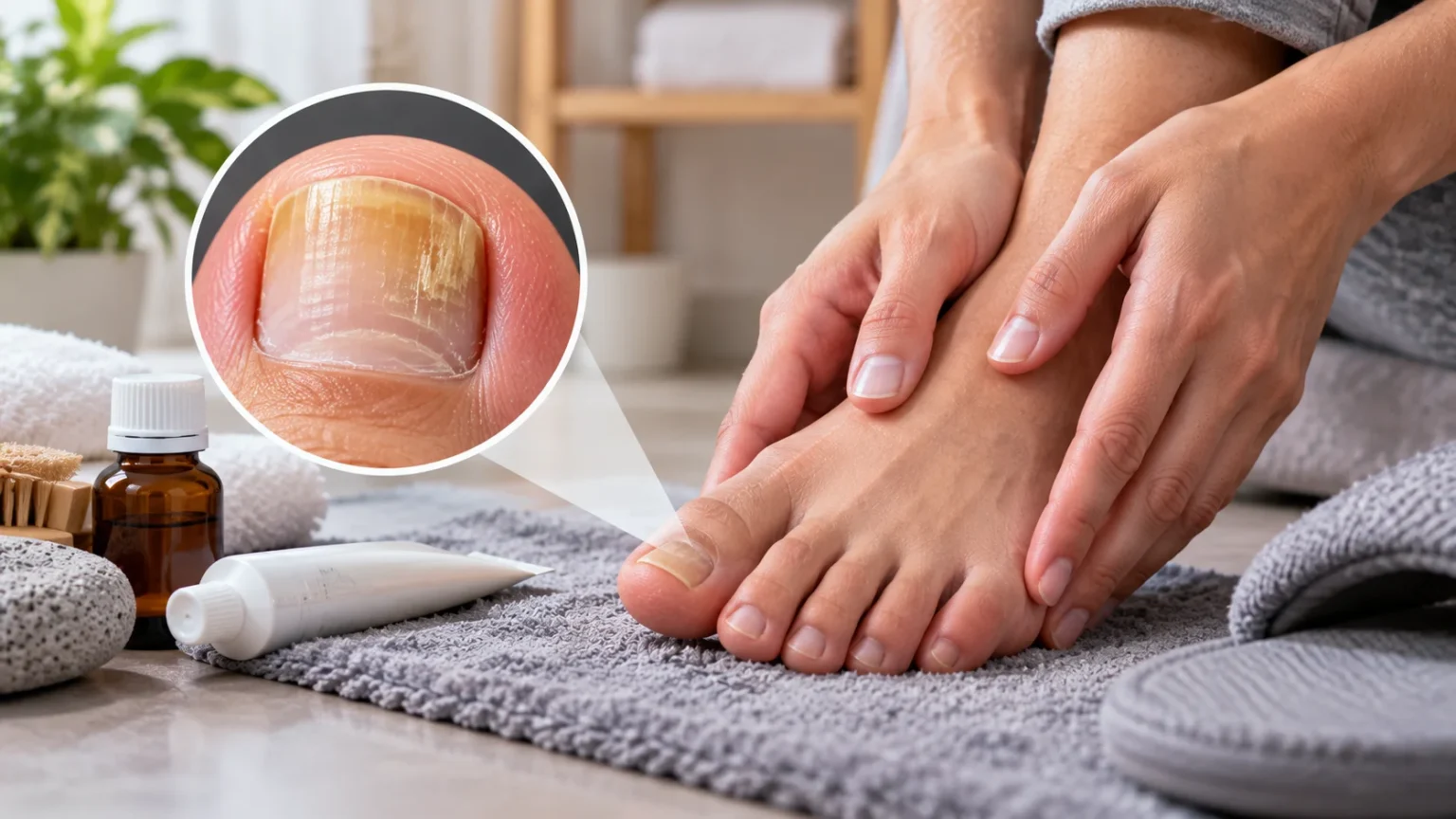 Early-Stage Toenail Fungus Signs, Pictures & Treatment