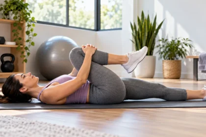 Knee to Chest Stretch How to Do It & Key Benefits