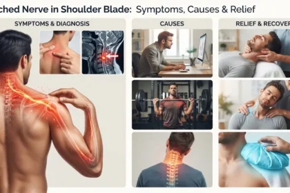 Pinched Nerve in Shoulder Blade Symptoms, Causes & Relief